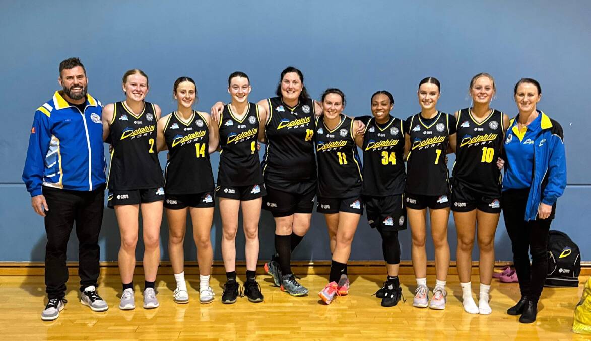 The Port Macquarie Dolphins senior women's team defeated the Tamworth Thunderbolts in the first round of the Waratah League women's competition. Picture supplied