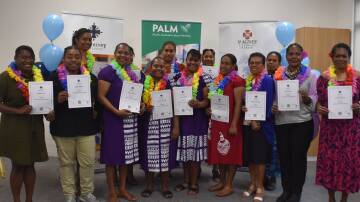 The 15 Ni-Vanuatu workers graduated on May 1 