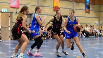 Under-18 Girls Port Macquarie Dolphins playing against Maitland. Picture supplied 