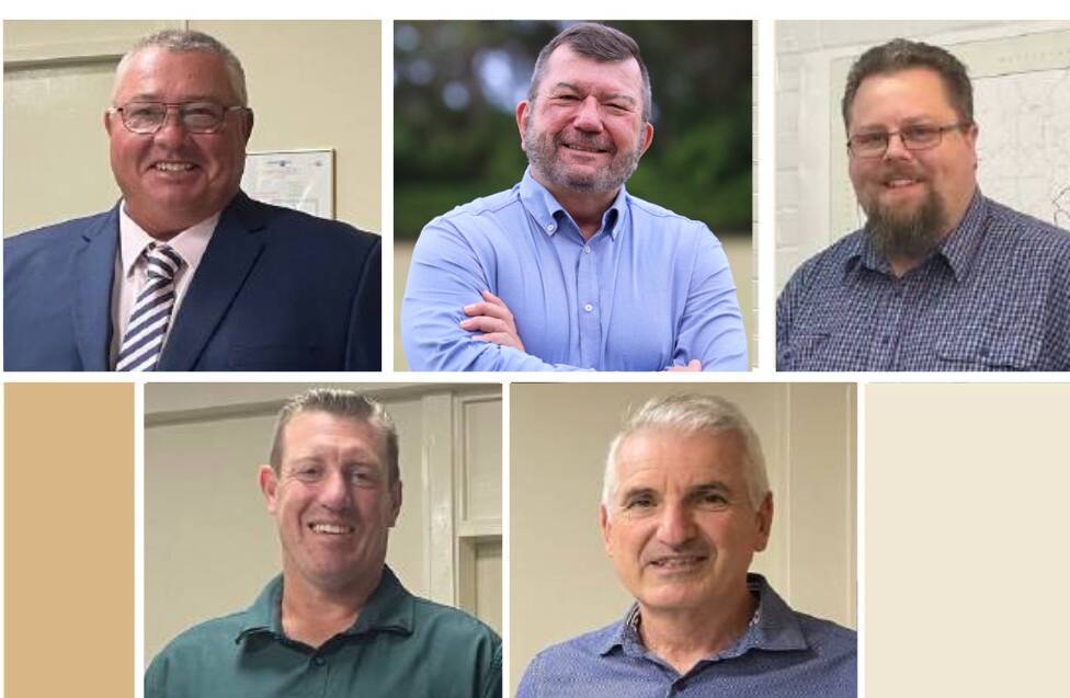 Candidates for the seat of Oxley, (Top L-R) Troy Irwin (Ind), Gregory Vigors (Labor), Joshua Fairhall (Ind).(Bottom L-R) Michael Kemp (NAT), Dominic King (GRN)