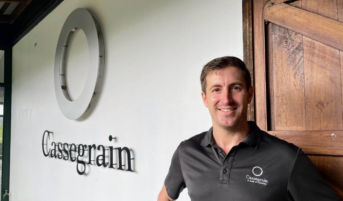 Philippe (pictured) and Alex Cassegrain will continue to play key roles in the operation of Cassegrain Wines. Picture by Emily Walker