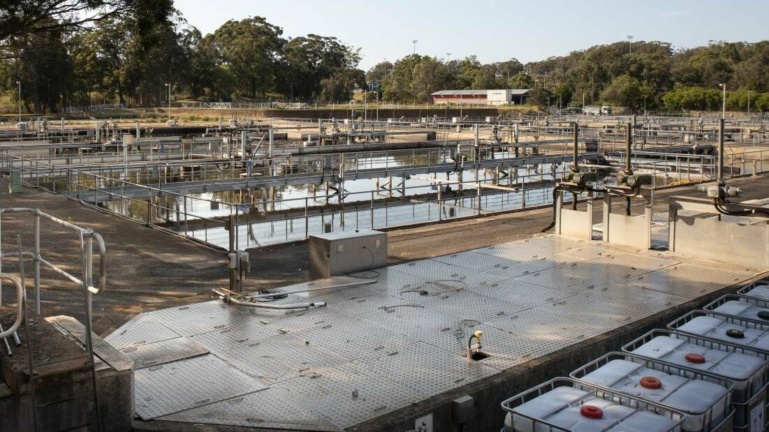 Investigations are continuing after motor oil was dumped at the Port Macquarie Wastewater Treatment plant. Picture by PMHC 