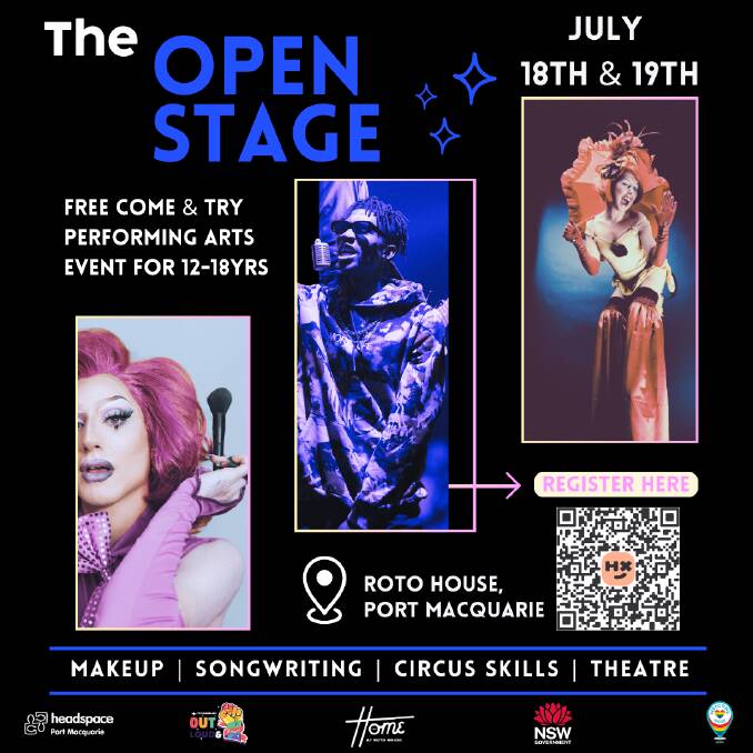 The Open Stage poster. Picture supplied