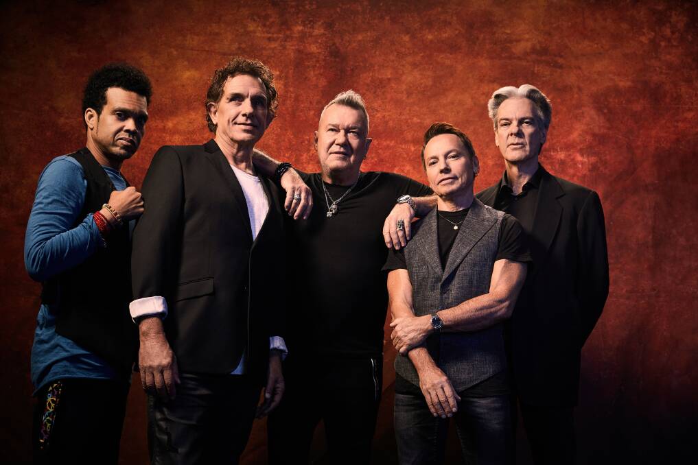 Cold Chisel members Charley Drayton, Ian Moss, Jimmy Barnes, Phil Small and Don Walker are gearing up for their Big 5-0 Tour late in 2024. Picture by Daniel Boud 