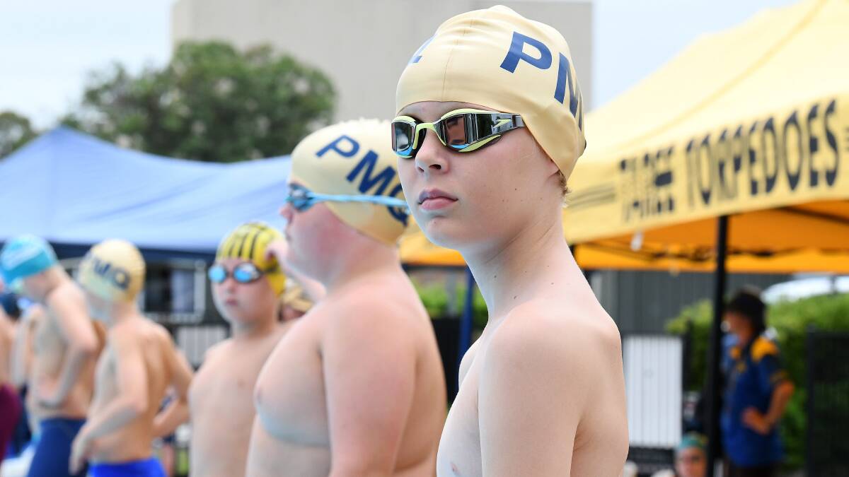 Port Macquarie and Wauchope Swimmers at Speedo Sprints qualifying meeting. Pictures from Scott Calvin.