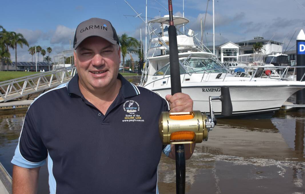 Port Macquarie Game Fishing Club president Janeck Kaczorowski.