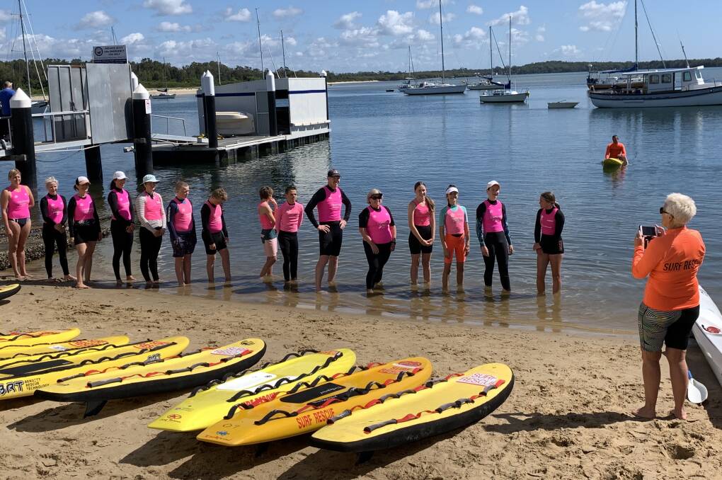 Port Macquarie and Tacking Point surf clubs may have to find somewhere else to store their gear after receiving an eviction notice. Picture supplied by Mick Lang