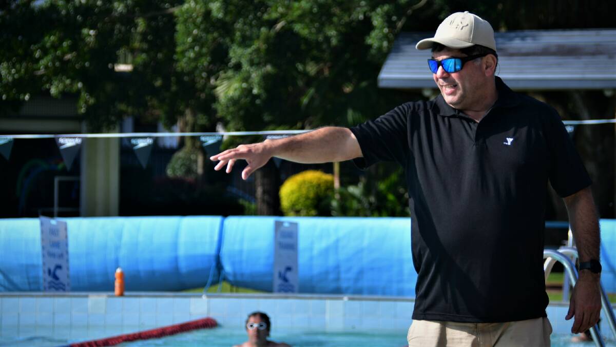 Swim coach Pedro Barbosa is excited about his new challenge in Port Macquarie. Photo: Paul Jobber