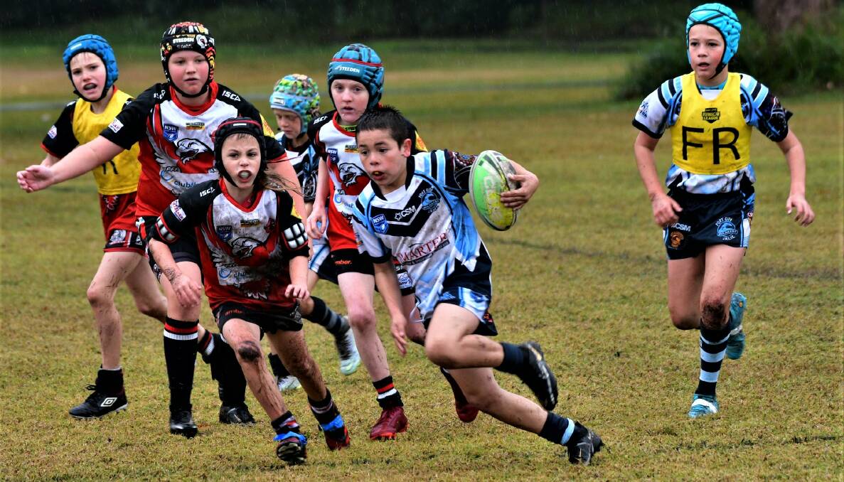 By 2026, under a new proposal signed off on by the NRL, competitive junior rugby league matches will start at under-13s. Picture: Paul Jobber