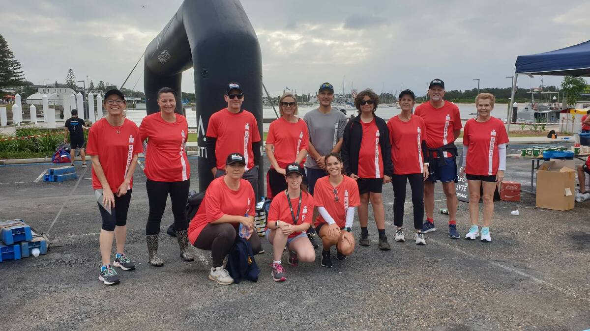 Volunteer numbers are "critically" low ahead of Ironman Australia in May 7. Picture supplied by Clifford Hoeft.
