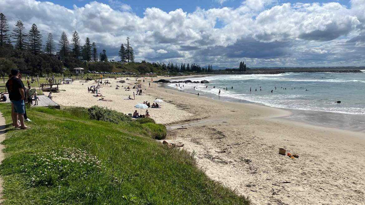 A beautiful day at Town Beach, Port Macquarie. Picture by Liz Langdale. 