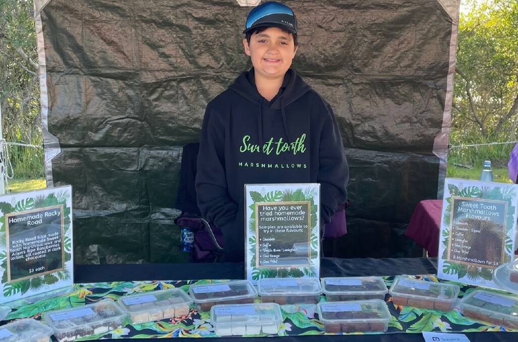 Lake Cathie tweenpreneur Patrick Dale has been named as a national finalist at the Teens in Business Awards. Picture: supplied. 
