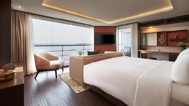 The Mekong Serenity features luxuriously-appointed staterooms all with an Asian touch. Picture supplied