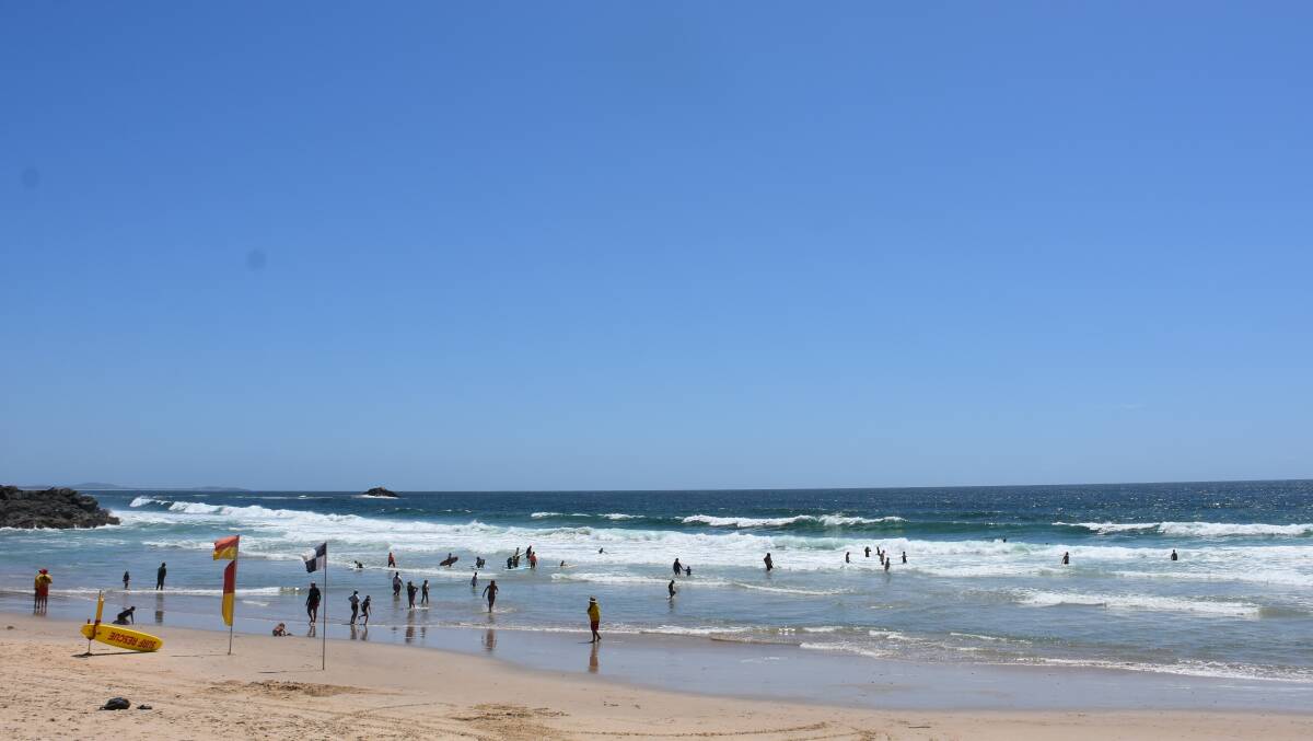 The Port Macquarie-Hastings is one of the top 10 melanoma hotspots. File picture of Flynns Beach