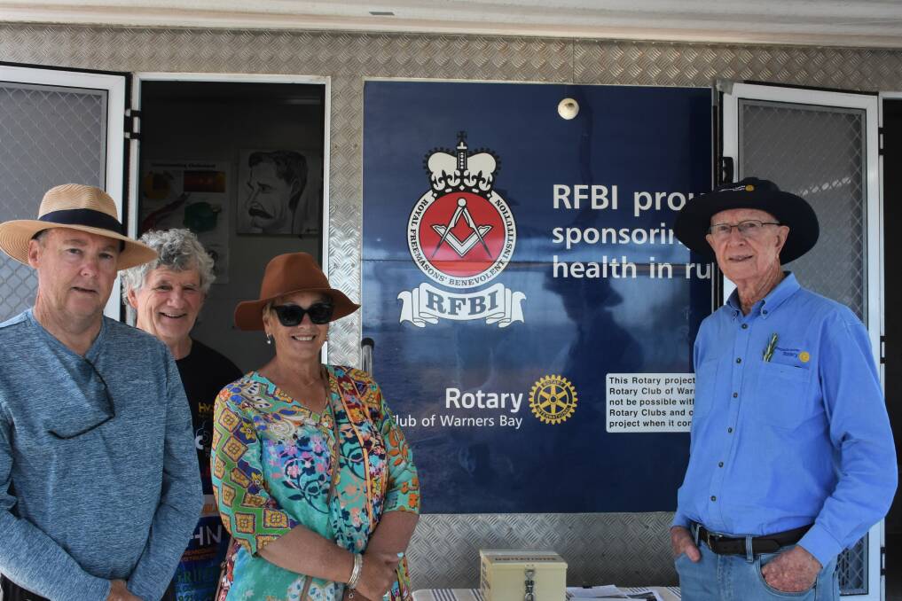 The Rotary Mens Health Education Rural Van will be stationed at Town Green on Saturday. Picture by Ruby Pascoe