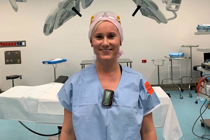 Dr Angela Hardy is working as an obstetrician at Port Macquarie Base Hospital. Picture supplied/Dr Angela Hardy Instagram